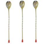 Cuchara Bailarina Mezcladora Acero Inoxidable 3 pz