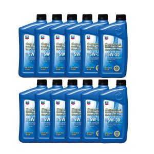 Aceite Para Motor A Gasolina Chevron Supreme 5w-30 12pz