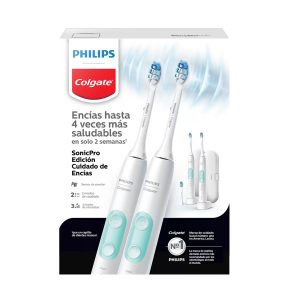 Cepillo Dental Electrico Philips Colgate Sonic Pro 2pz