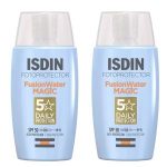 Fotoprotector Facial Isdin Fusion Water Magic SPF50 50ml 2pz