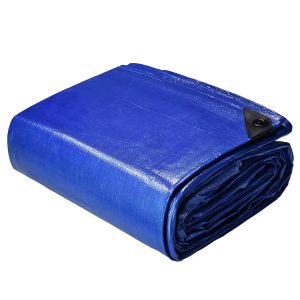 Lona Reversible Gyoya Para Uso Rudo 2pz Azul Plata