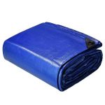 Lona Reversible Gyoya Para Uso Rudo 2pz Azul Plata