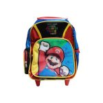 Mochila Kinder Con Ruedas Ruz The Super Mario Bros