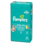 Pañales Pampers Baby Dry Talla 1 44pz