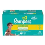 Pañales Pampers Swaddlers Active Baby Talla 3 78pz