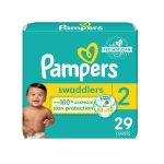 Pañales Pampers Swaddlers Bebé Talla 2 29pz