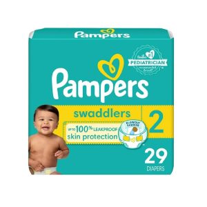 Pañales Pampers Swaddlers Bebé Talla 2 29pz