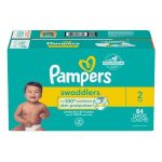 Pañales Pampers Swaddlers Bebé Talla 2 84pz