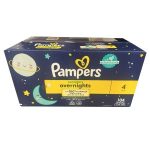 Pañales Pampers Swaddlers Overnights Talla 4 104pz