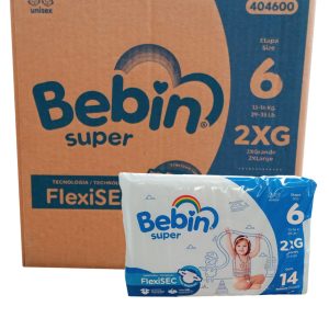 Pañal Bebin Super XX Grande 84 Pz
