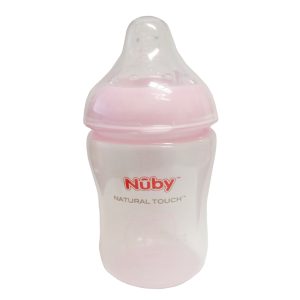 Biberón Nuby Comfort Ancho 9oz Rosa