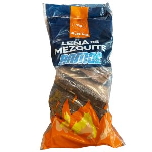 Leña De Mezquite Ramos 4.5kg