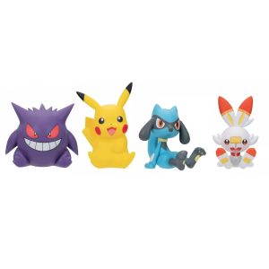 Set De Figuras De Vinilo Jazwares Pókemon Select 4pz