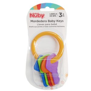 Mordedera Llaves Multicolor Nuby Lila Hexagonal