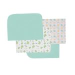 Sábana Recién Nacido Baby Mink Manta 4pz Turquesa