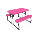 Mesa de Picnic Lifetime Infantil Plegable Rosa