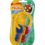 Mordedera Llaves Multicolor Nuby Azul Hexagonal