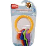 Mordedera Llaves Multicolor Nuby Verde Cuadrado