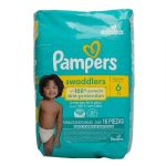 Pañales Swaddlers Bebé Activo Pampers Talla 6 16pz