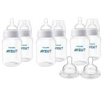 Set Regalo Biberones Avent Anticolicos 9oz 8pz