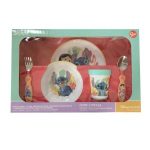 Juego De Vajilla Infantil Disney Stitch 5pz