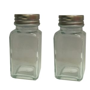 Set Salero Y Pimentero De Vidrio