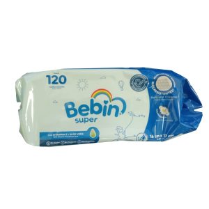 Toallitas Húmedas Bebin Super 120pz