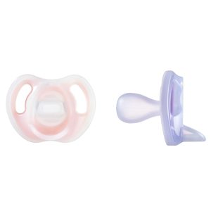 Chupon Tommee Tippee Ultra Light 6-18m 2pz Rosa Lila